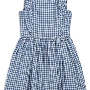 Polo Ralph Lauren Blue Gingham checked Kids Dress 5